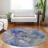 Piper Looms Chantille Modern ACN689 Blue Area Rug