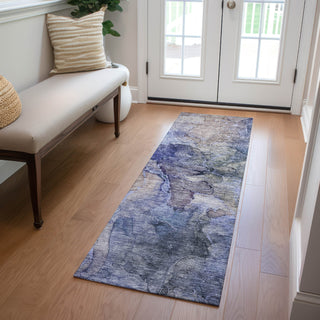 Piper Looms Chantille Modern ACN689 Blue Area Rug