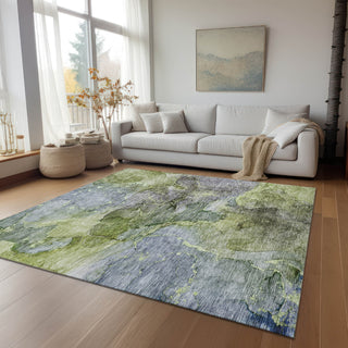 Piper Looms Chantille Modern ACN689 Olive Area Rug