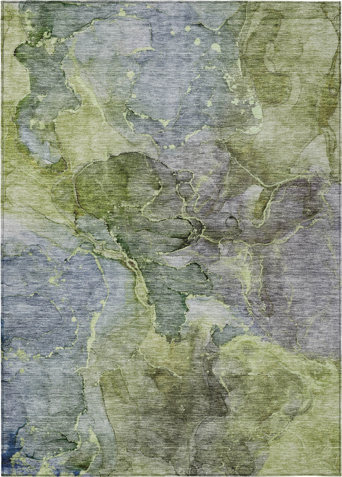 Piper Looms Chantille Modern ACN689 Olive Area Rug
