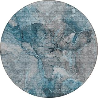 Piper Looms Chantille Modern ACN689 Teal Area Rug