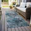 Piper Looms Chantille Modern ACN689 Teal Area Rug