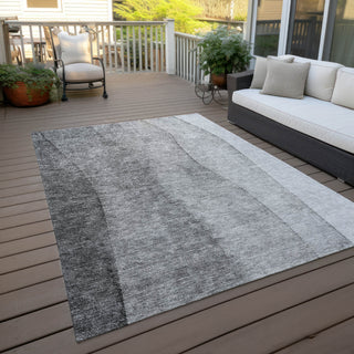 Piper Looms Chantille Ombre ACN690 Gray Area Rug