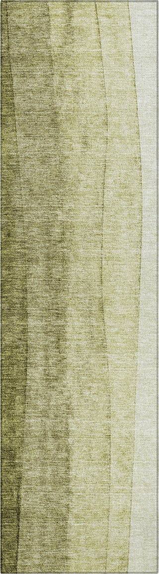 Piper Looms Chantille Ombre ACN690 Olive Area Rug