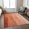 Piper Looms Chantille Ombre ACN690 Paprika Area Rug Lifestyle Image Feature