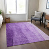 Piper Looms Chantille Ombre ACN690 Purple Area Rug Lifestyle Image Feature