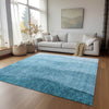 Piper Looms Chantille Ombre ACN690 Teal Area Rug