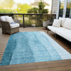 Piper Looms Chantille Ombre ACN690 Teal Area Rug