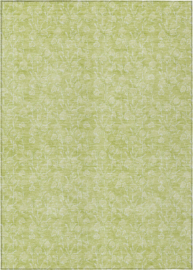 Piper Looms Chantille Floral ACN691 Aloe Area Rug