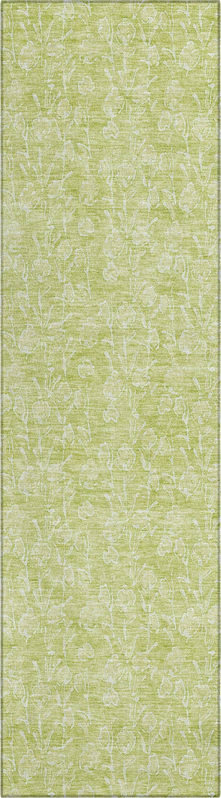 Piper Looms Chantille Floral ACN691 Aloe Area Rug