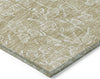 Piper Looms Chantille Floral ACN691 Beige Area Rug