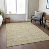 Piper Looms Chantille Floral ACN691 Beige Area Rug Lifestyle Image Feature