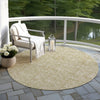 Piper Looms Chantille Floral ACN691 Beige Area Rug