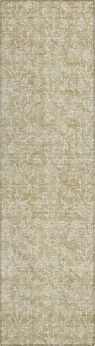 Piper Looms Chantille Floral ACN691 Beige Area Rug