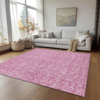 Piper Looms Chantille Floral ACN691 Blush Area Rug