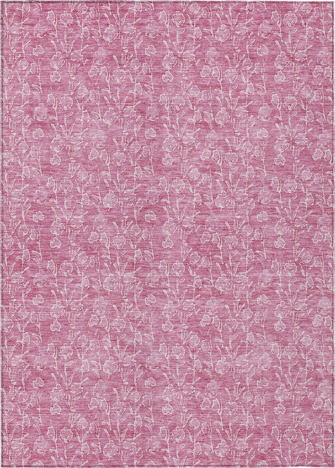 Piper Looms Chantille Floral ACN691 Blush Area Rug