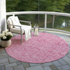 Piper Looms Chantille Floral ACN691 Blush Area Rug