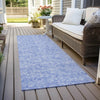 Piper Looms Chantille Floral ACN691 Denim Area Rug