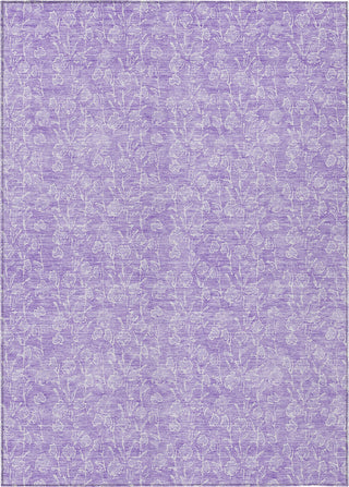 Piper Looms Chantille Floral ACN691 Lilac Area Rug