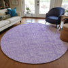 Piper Looms Chantille Floral ACN691 Lilac Area Rug