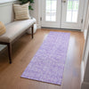 Piper Looms Chantille Floral ACN691 Lilac Area Rug