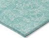 Piper Looms Chantille Floral ACN691 Teal Area Rug
