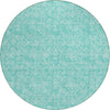 Piper Looms Chantille Floral ACN691 Teal Area Rug