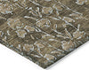 Piper Looms Chantille Floral ACN692 Brown Area Rug