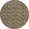 Piper Looms Chantille Floral ACN692 Brown Area Rug