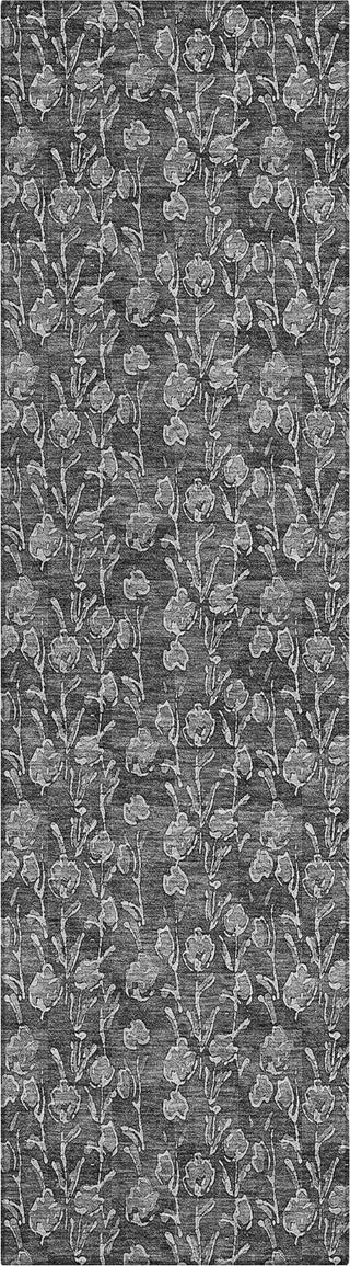 Piper Looms Chantille Floral ACN692 Gray Area Rug