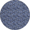 Piper Looms Chantille Floral ACN692 Navy Area Rug