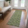 Piper Looms Chantille Floral ACN692 Olive Area Rug
