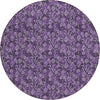 Piper Looms Chantille Floral ACN692 Purple Area Rug