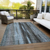 Piper Looms Chantille Organic ACN693 Blue Area Rug