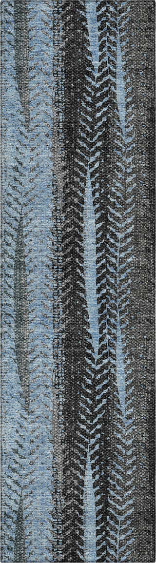 Piper Looms Chantille Organic ACN693 Blue Area Rug