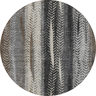 Piper Looms Chantille Organic ACN693 Brown Area Rug