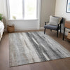 Piper Looms Chantille Organic ACN693 Khaki Area Rug Lifestyle Image Feature