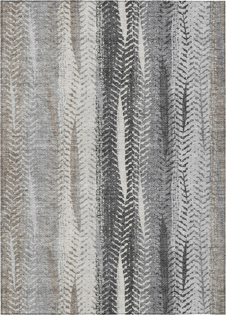 Piper Looms Chantille Organic ACN693 Khaki Area Rug