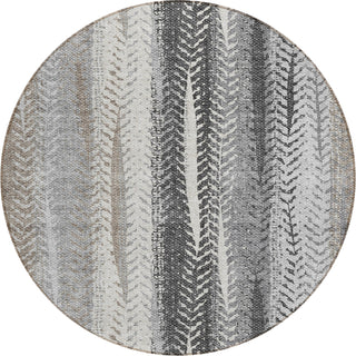 Piper Looms Chantille Organic ACN693 Khaki Area Rug