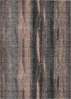 Piper Looms Chantille Organic ACN693 Terracotta Area Rug