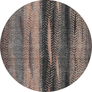 Piper Looms Chantille Organic ACN693 Terracotta Area Rug