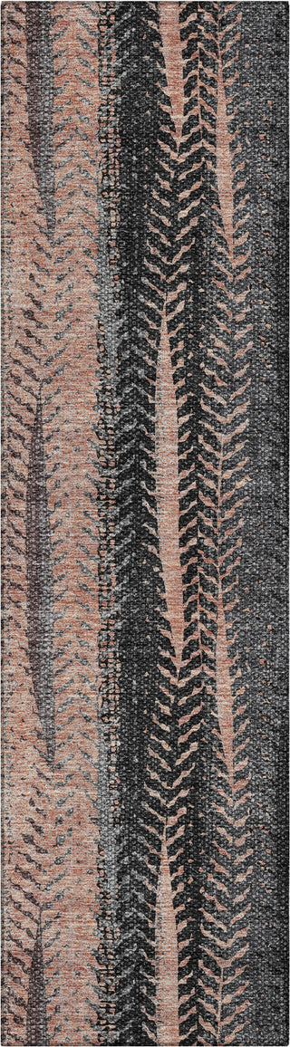 Piper Looms Chantille Organic ACN693 Terracotta Area Rug