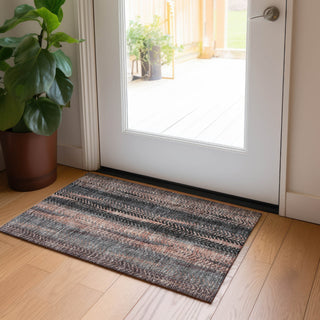 Piper Looms Chantille Organic ACN693 Terracotta Area Rug