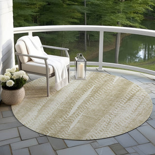 Piper Looms Chantille Organic ACN694 Beige Area Rug