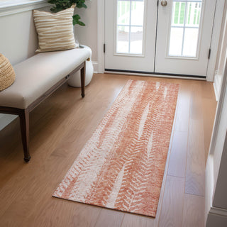 Piper Looms Chantille Organic ACN694 Coral Area Rug