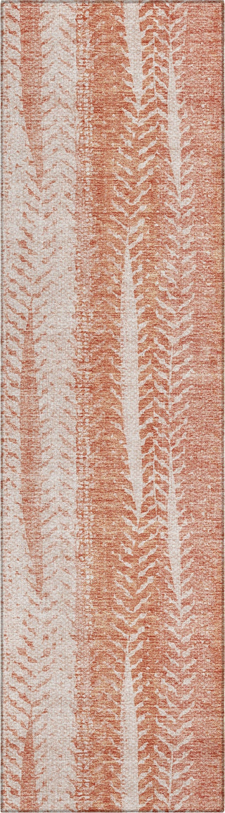 Piper Looms Chantille Organic ACN694 Coral Area Rug