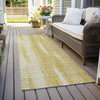 Piper Looms Chantille Organic ACN694 Gold Area Rug