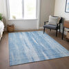 Piper Looms Chantille Organic ACN694 Sky Area Rug Lifestyle Image Feature