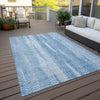 Piper Looms Chantille Organic ACN694 Sky Area Rug