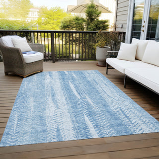 Piper Looms Chantille Organic ACN694 Sky Area Rug